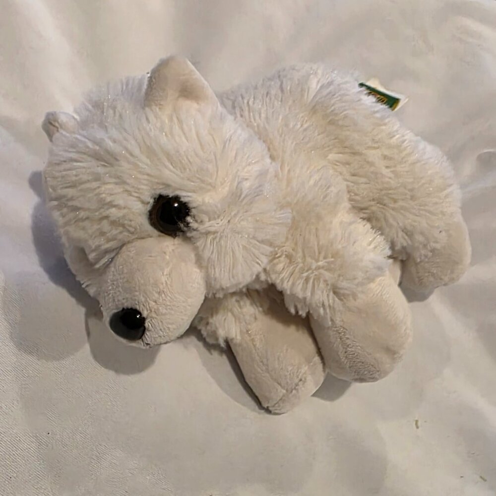 Wild Republic Arctic Fox Plush Stuffed Animal 7 in to 10 in